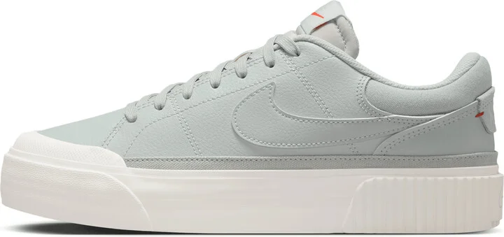 Nike Women's Court Legacy Lift Shoes in Grey | DM7590-003