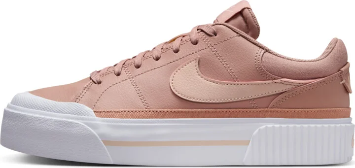 Nike Women's Court Legacy Lift Shoes in Pink | DM7590-601