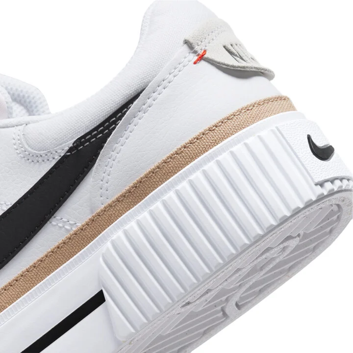 Nike Women's Court Legacy Lift Shoes in White | DM7590-100 - Image 9
