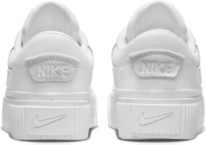 Nike Women's Court Legacy Lift Shoes in White | DM7590-101 - Image 7