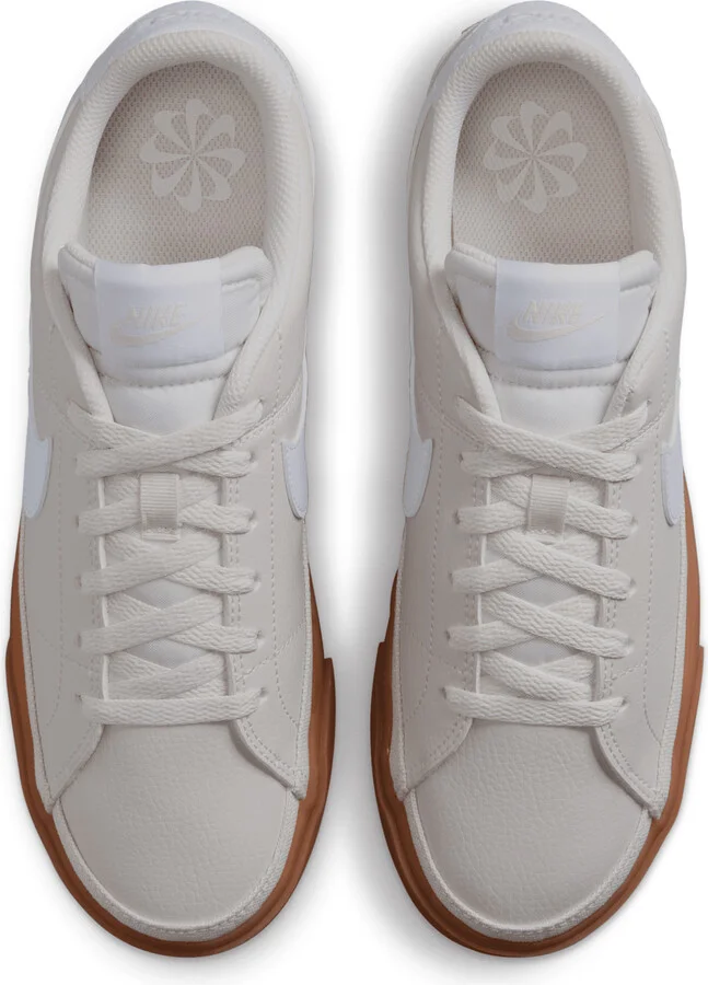 Nike Women's Court Legacy Low Shoes in Grey | IH0580-030 - Image 4