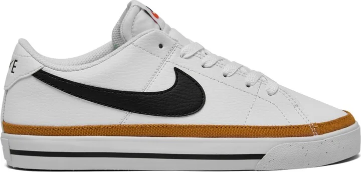 Nike Women's Court Legacy Next Nature Casual Sneakers from Finish Line - White, Black - Image 2