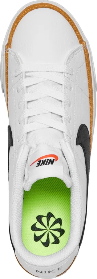 Nike Women's Court Legacy Next Nature Casual Sneakers from Finish Line - White, Black - Image 4