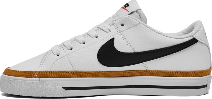 Nike Women's Court Legacy Next Nature Casual Sneakers from Finish Line - White, Black - Image 6