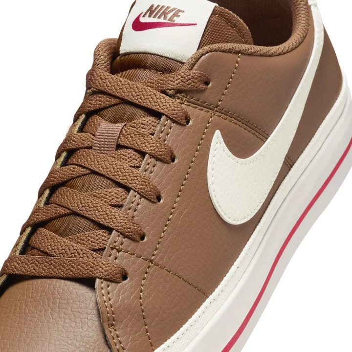 Nike Women's Court Legacy Next Nature Shoes in Brown | DH3161-200 - Image 7