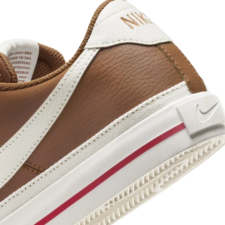 Nike Women's Court Legacy Next Nature Shoes in Brown | DH3161-200 - Image 8