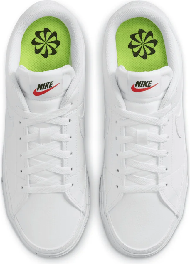 Nike Women's Court Legacy Next Nature Shoes in White | DH3161-101 - Image 4
