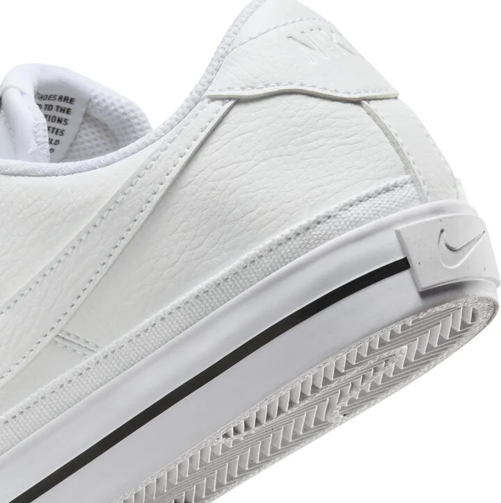 Nike Women's Court Legacy Next Nature Shoes in White | DH3161-101 - Image 7