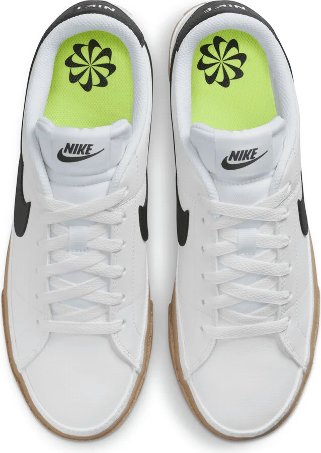 Nike Women's Court Legacy Next Nature Shoes in White | DH3161-109 - Image 4