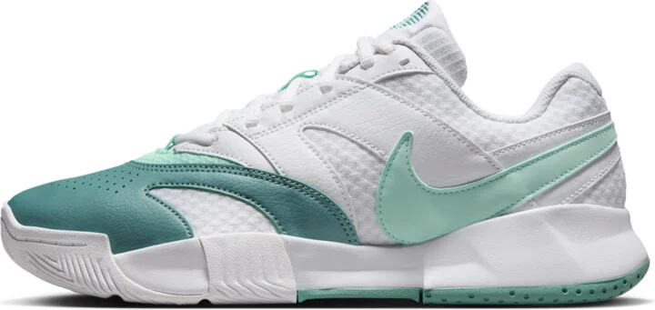 Nike Women's Court Lite 4 Tennis Shoes in White | FD6575-107