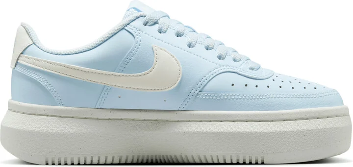 Nike Women's Court Vision Alta Shoes in Blue | DZ5394-400 - Image 3
