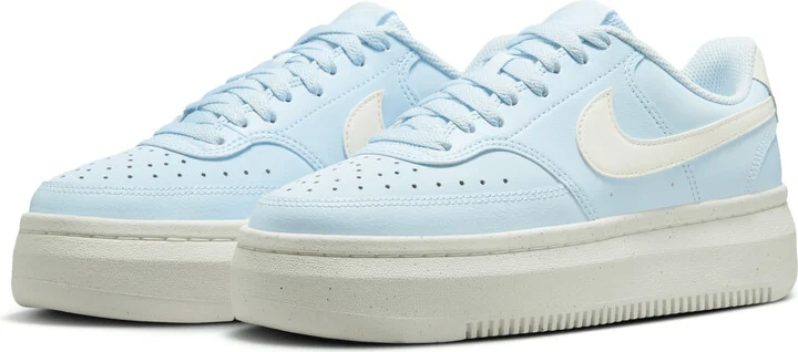 Nike Women's Court Vision Alta Shoes in Blue | DZ5394-400 - Image 5