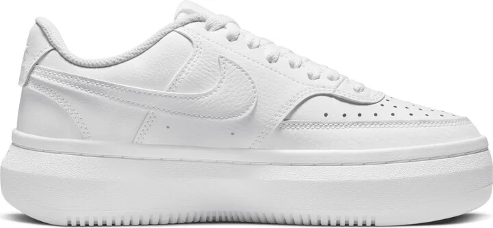Nike Women's Court Vision Alta Shoes in White | DM0113-100 - Image 3