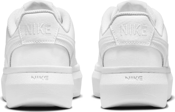 Nike Women's Court Vision Alta Shoes in White | DM0113-100 - Image 6
