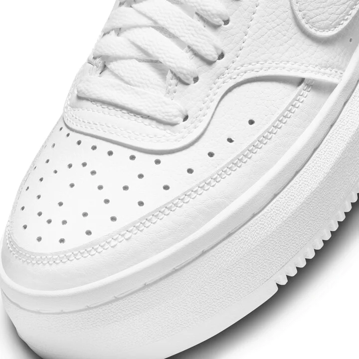 Nike Women's Court Vision Alta Shoes in White | DM0113-100 - Image 7