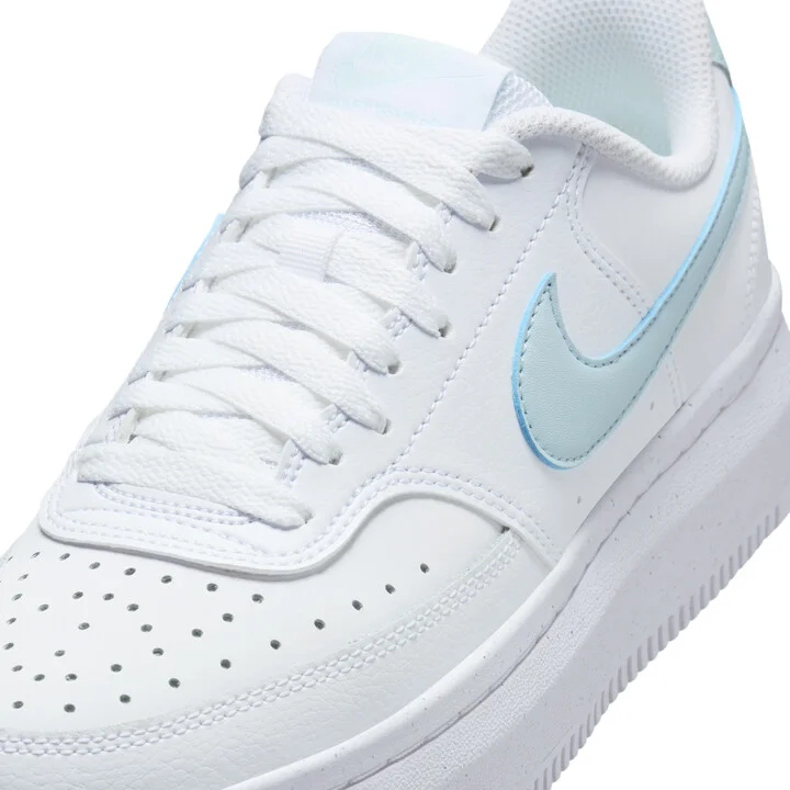 Nike Women's Court Vision Alta Shoes in White | DZ5394-101 - Image 7