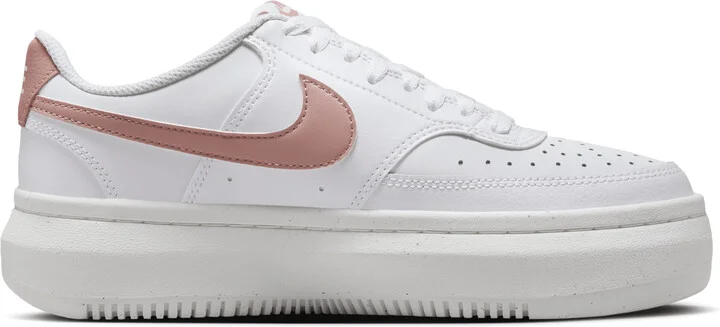 Nike Women's Court Vision Alta Shoes in White | DZ5394-102 - Image 3