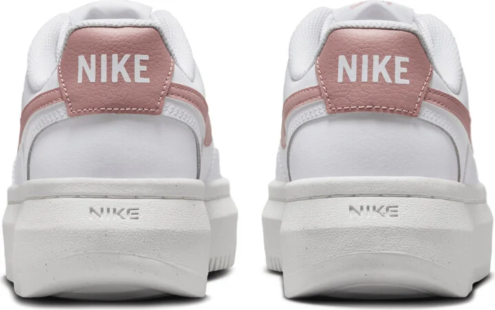 Nike Women's Court Vision Alta Shoes in White | DZ5394-102 - Image 6