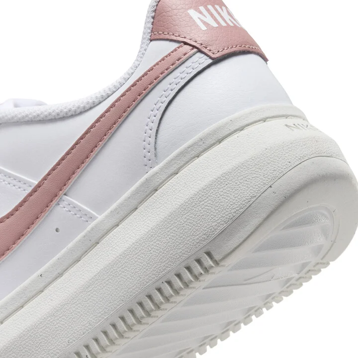 Nike Women's Court Vision Alta Shoes in White | DZ5394-102 - Image 8
