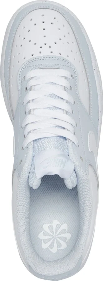 Nike Women's Court Vision Low Next Nature Casual Sneakers from Finish Line - Black/White - Image 8