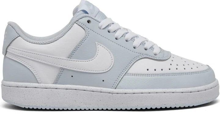 Nike Women's Court Vision Low Next Nature Casual Sneakers from Finish Line - Black/White - Image 11