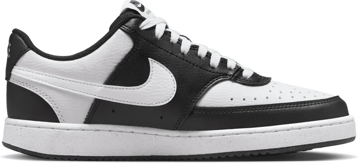 Nike Women's Court Vision Low Next Nature Shoes in Black | DH3158-003 - Image 3