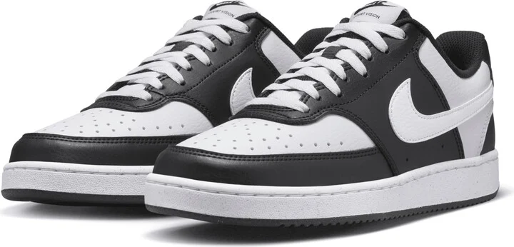 Nike Women's Court Vision Low Next Nature Shoes in Black | DH3158-003 - Image 5