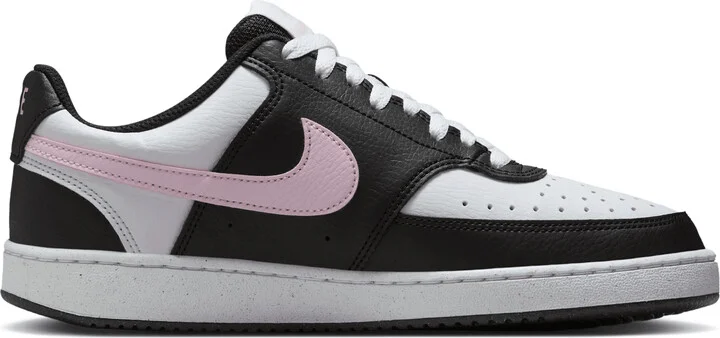 Nike Women's Court Vision Low Next Nature Shoes in Black | DH3158-008 - Image 3