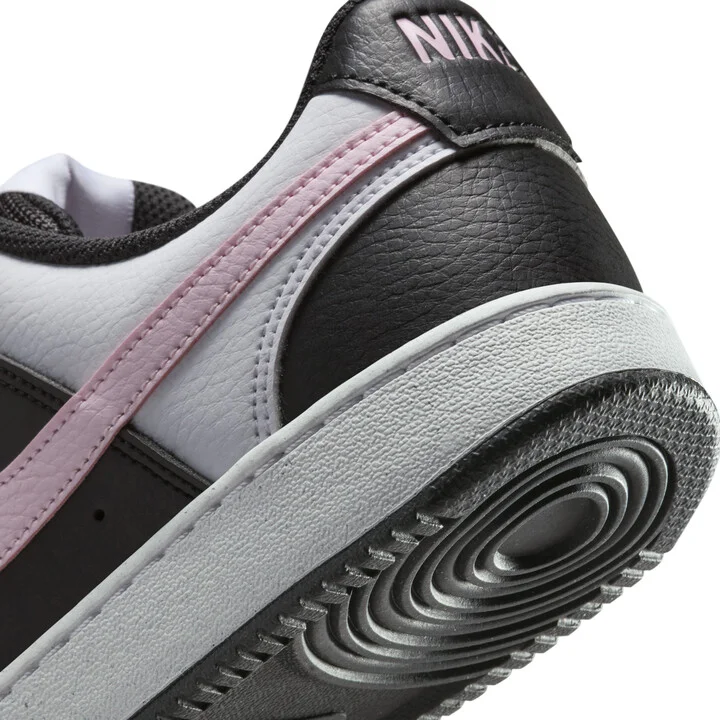Nike Women's Court Vision Low Next Nature Shoes in Black | DH3158-008 - Image 8