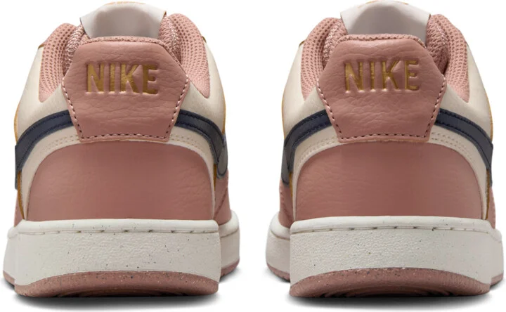 Nike Women's Court Vision Low Next Nature Shoes in Pink | DH3158-606 - Image 6