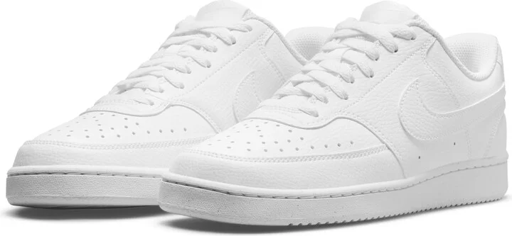 Nike Women's Court Vision Low Next Nature Shoes in White | DH3158-100 - Image 5
