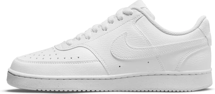 Nike Women's Court Vision Low Next Nature Shoes in White | DH3158-100