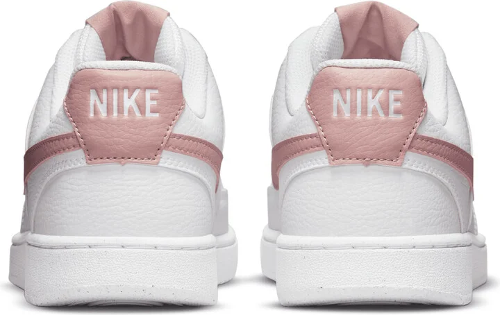 Nike Women's Court Vision Low Next Nature Shoes in White | DH3158-102 - Image 6