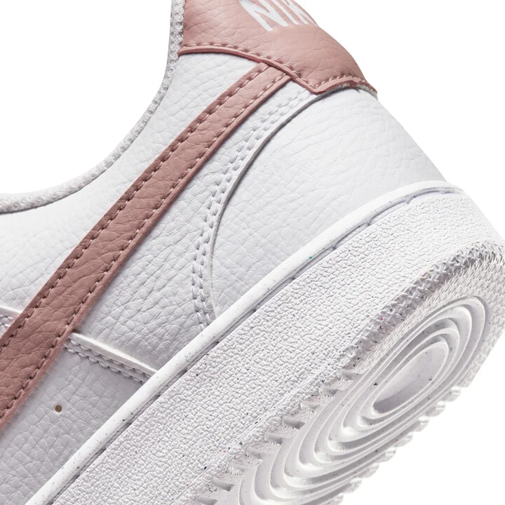 Nike Women's Court Vision Low Next Nature Shoes in White | DH3158-102 - Image 8