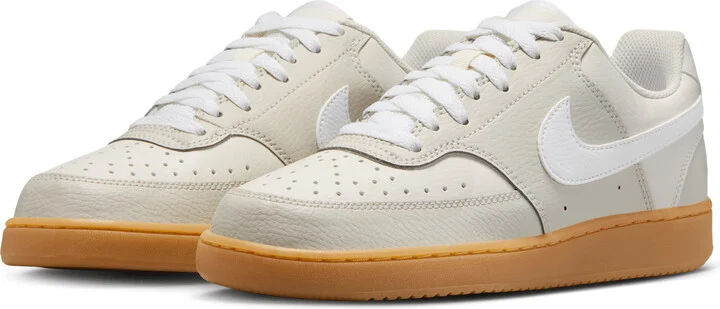 Nike Women's Court Vision Low Shoes in Grey | IB7939-072 - Image 5