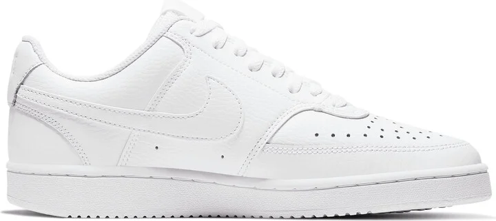 Nike Women's Court Vision Low Shoes in White | CD5434-100 - Image 3