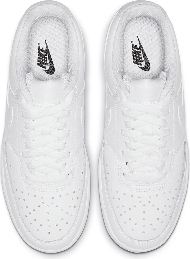 Nike Women's Court Vision Low Shoes in White | CD5434-100 - Image 4