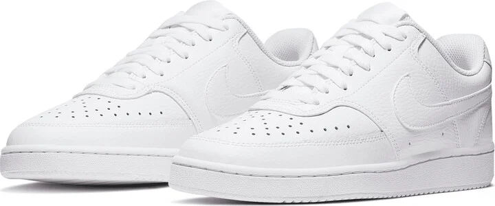 Nike Women's Court Vision Low Shoes in White | CD5434-100 - Image 5