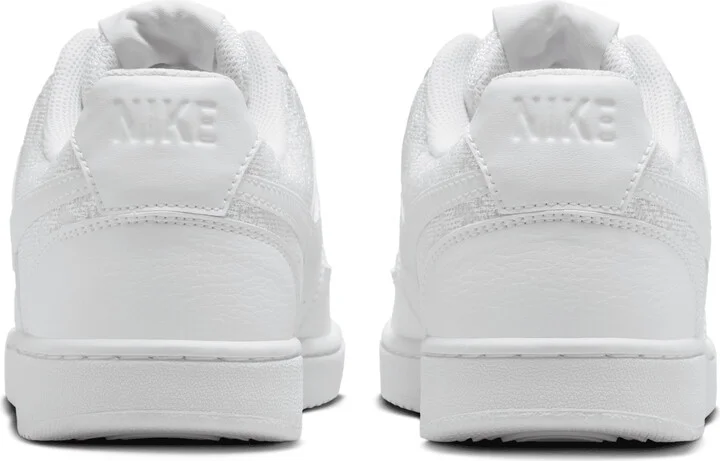 Nike Women's Court Vision Low Shoes in White | HJ5846-100 - Image 6