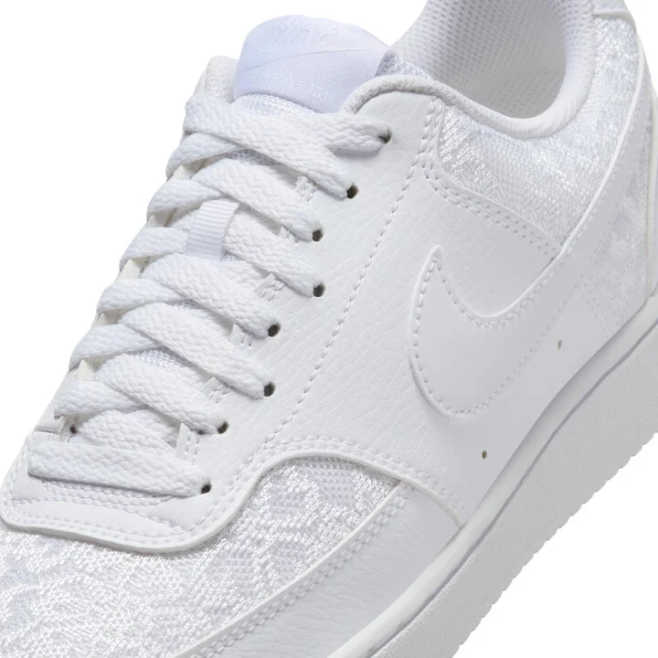 Nike Women's Court Vision Low Shoes in White | HJ5846-100 - Image 7