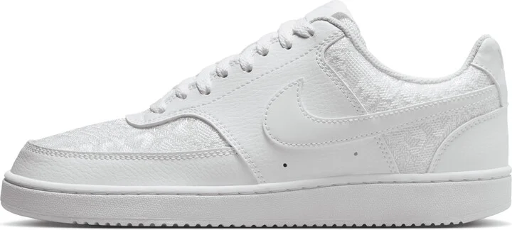 Nike Women's Court Vision Low Shoes in White | HJ5846-100
