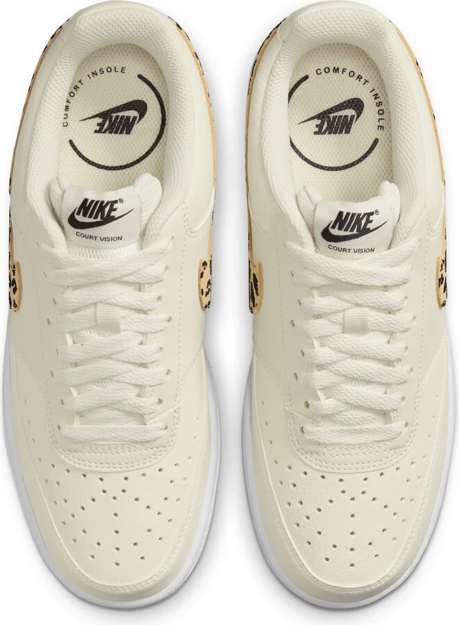 Nike Women's Court Vision Shoes in White | HF9552-100 - Image 4