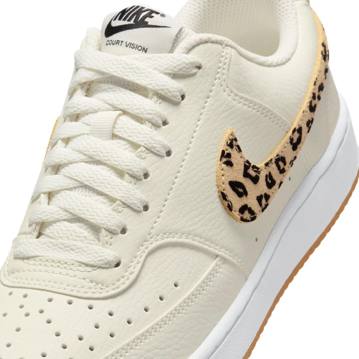 Nike Women's Court Vision Shoes in White | HF9552-100 - Image 7