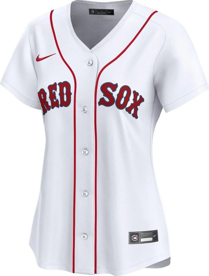 Nike Women's David Ortiz White Boston Red Sox Home Retired Limited Jersey - Image 2