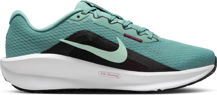 Nike Women's Downshifter 13 Road Running Shoes (Extra Wide) in Green | FZ3088-003 - Image 3
