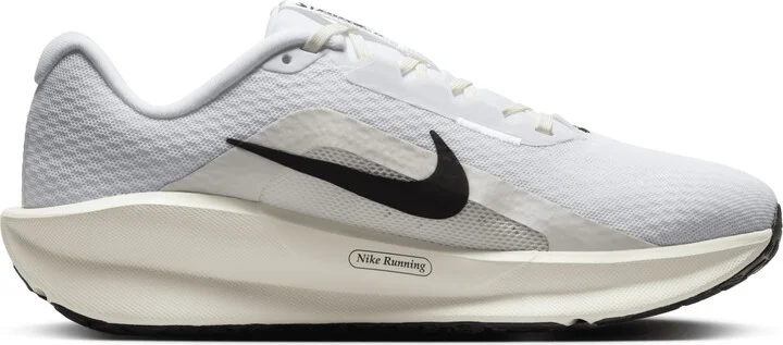 Nike Women's Downshifter 13 Road Running Shoes (Extra Wide) in White | FZ3088-100 - Image 3