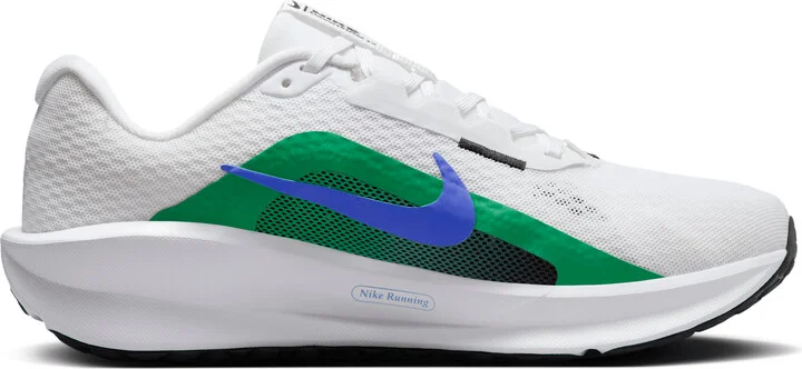 Nike Women's Downshifter 13 Road Running Shoes (Extra Wide) in White | FZ3088-102 - Image 3