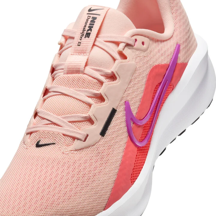 Nike Women's Downshifter 13 Road Running Shoes in Pink | FD6476-600 - Image 7