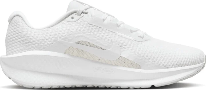 Nike Women's Downshifter 13 Road Running Shoes in White | FD6476-101 - Image 3