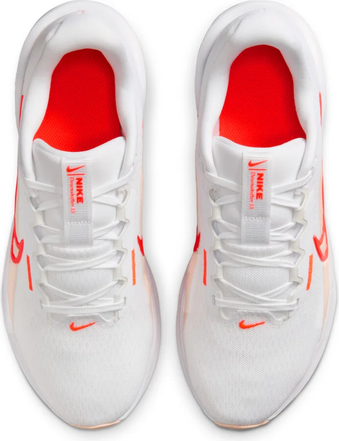 Nike Women's Downshifter 13 Road Running Shoes in White | FD6476-105 - Image 4